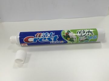 ABL 인쇄와 모자를 가진 치약에 의하여 박판으로 만들어진 관 포장 재료를 Crest