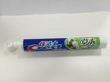ABL 인쇄와 모자를 가진 치약에 의하여 박판으로 만들어진 관 포장 재료를 Crest