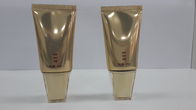 투명한 PMMA 모자를 가진 황금 코팅 알루미늄 장벽 편평한 타원형 관
