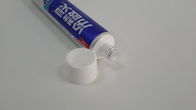 페즈 캡에 광택이 나는 스크루를 패키징하는 치약 치아용 겔을 위한 D30mm 매트 접촉 표면 부드러운 플라스틱 튜브