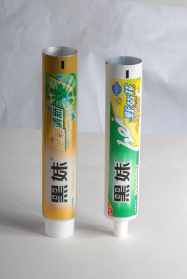 45mm - 70mm 길이 치약 튜브, 알루미늄 플라스틱 래미네이트 접히는 포장 튜브