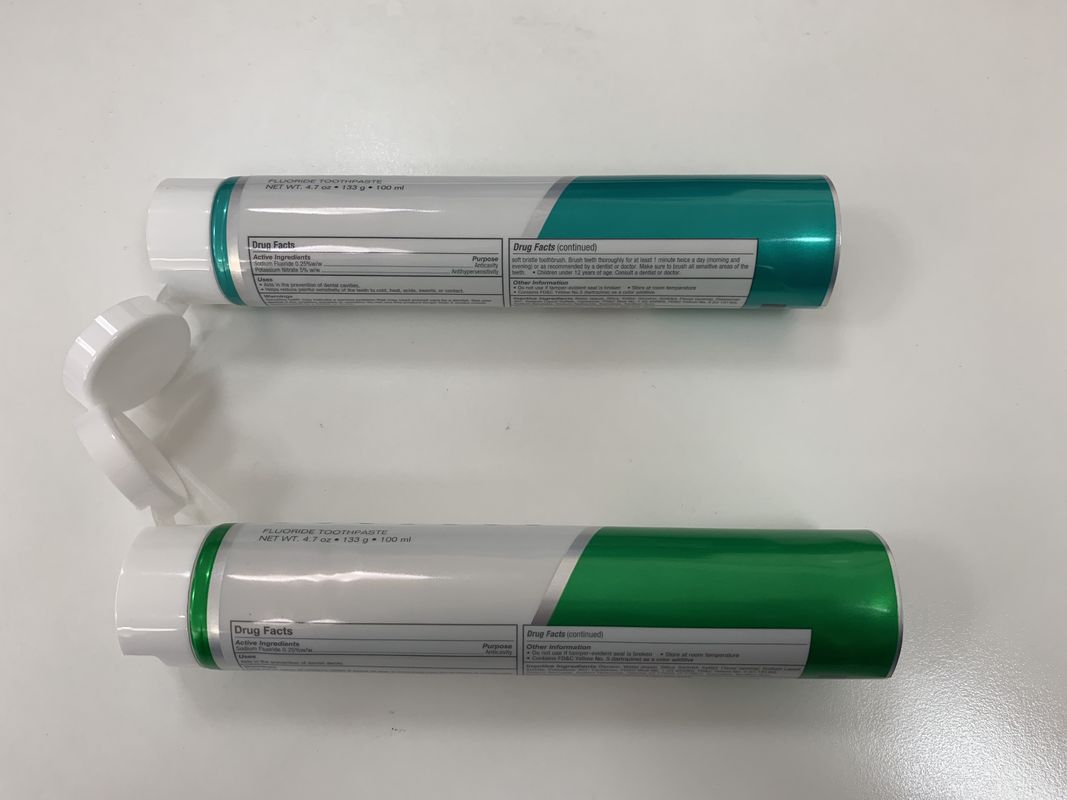 ISO 9001 인증 오프셋 CMYK 7 컬러 인쇄 ABL 라미네이트 튜브(화장품 포장용 Pantone 매칭 포함)