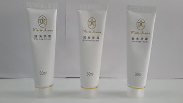 30ml 백색 부드러운 알루미늄 장벽 레이미네이트 화장품 플라스틱 튜브 껍질 벗기 크림 포장