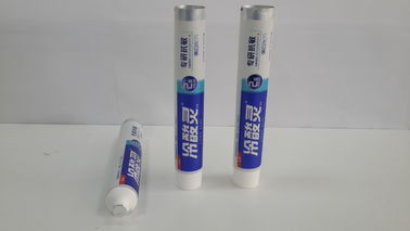 페즈 캡에 광택이 나는 스크루를 패키징하는 치약 치아용 겔을 위한 D30mm 매트 접촉 표면 부드러운 플라스틱 튜브