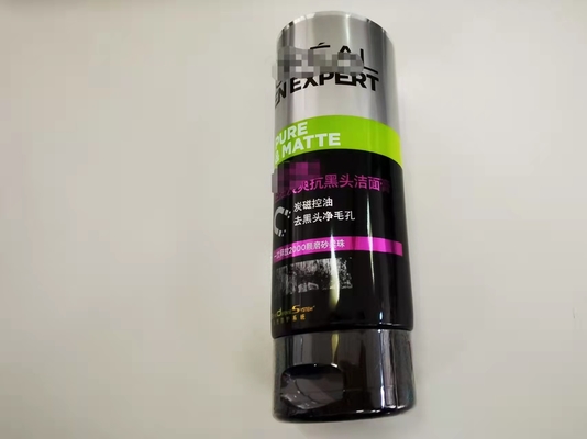 모자에 스냅을 가진 100ml CAL+ 화장용 포장 관 둥근 Dia 50*119mm